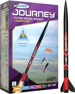 Estes 1441 Journey Launch Set, Beginner Rocket Model Kit for Ages 10+, Includes Launch Pad, Controller, and Parachute product image