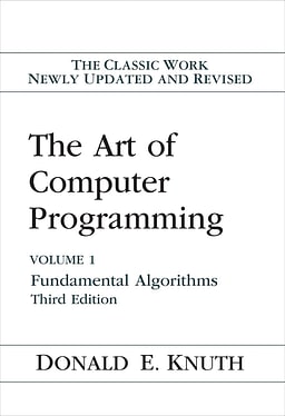 The Art of Computer Programming, Volume 1: Fundamental Algorithms (3rd Edition) product image