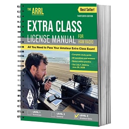 ARRL Extra Class License Manual 13th Edition – Complete Study Guide product image