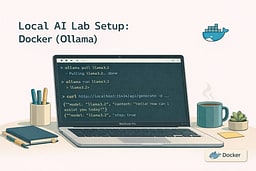 Docker setup overview for running Ollama as a local LLM service