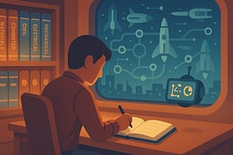 Abstract illustration representing career legacy and long-term impact beyond individual code contributions