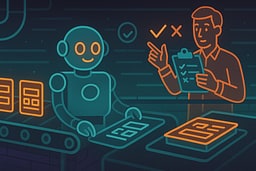 Diagram illustrating test-first development with AI assistance, showing tests as the foundation