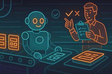 Diagram illustrating test-first development with AI assistance, showing tests as the foundation