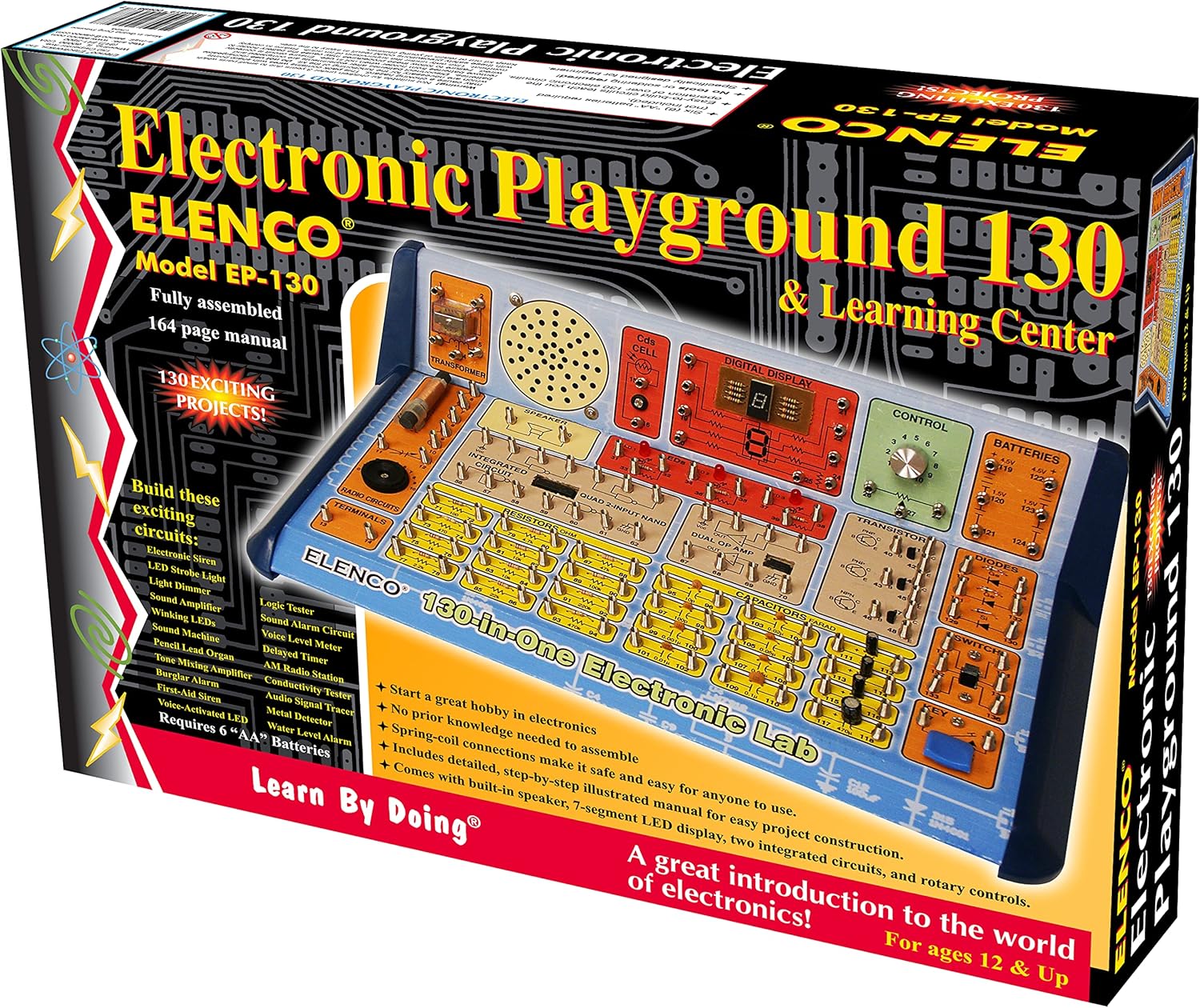 Elenco 130-in-1 Electronic Playground and Learning Center product image