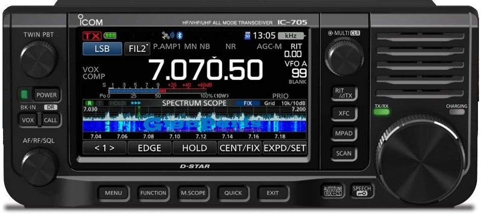 Icom IC-705 All-Mode Portable Transceiver product image