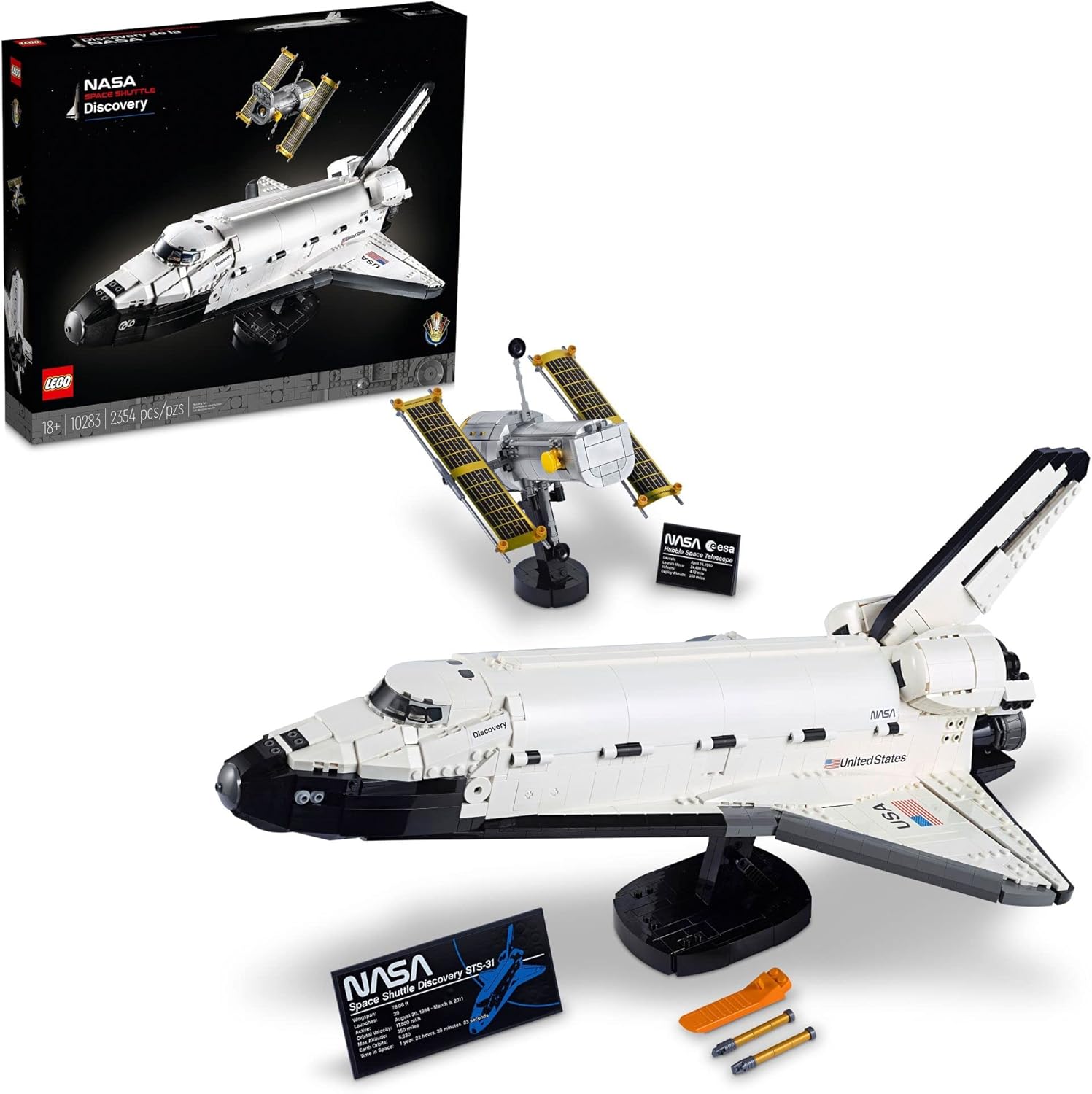 LEGO NASA Space Shuttle Discovery + Hubble product image