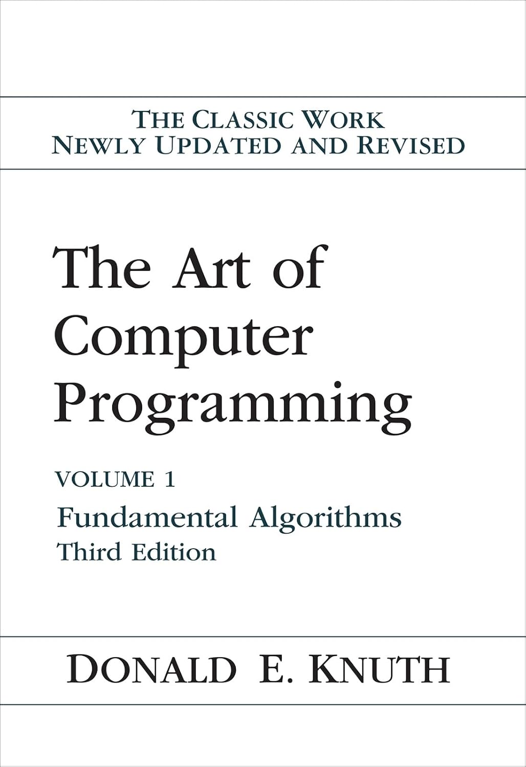 The Art of Computer Programming, Volume 1: Fundamental Algorithms (3rd Edition) product image